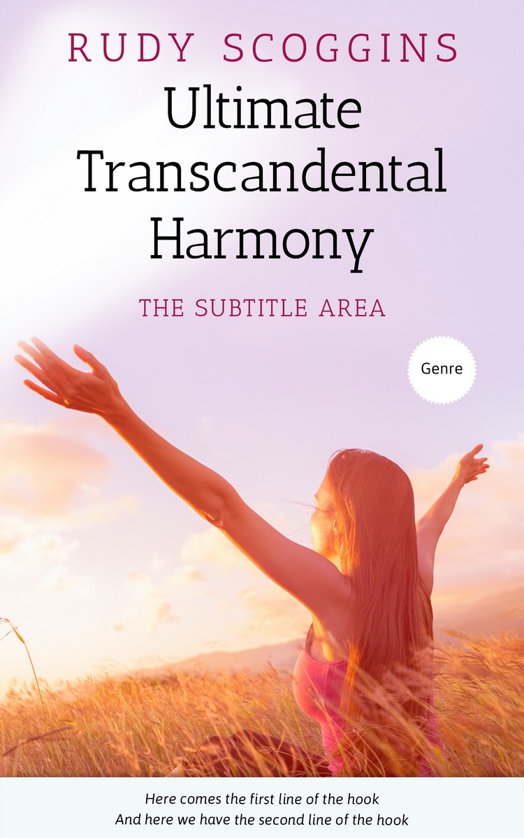 2D view of Premade Health & Mind & Body Book Cover - Prim