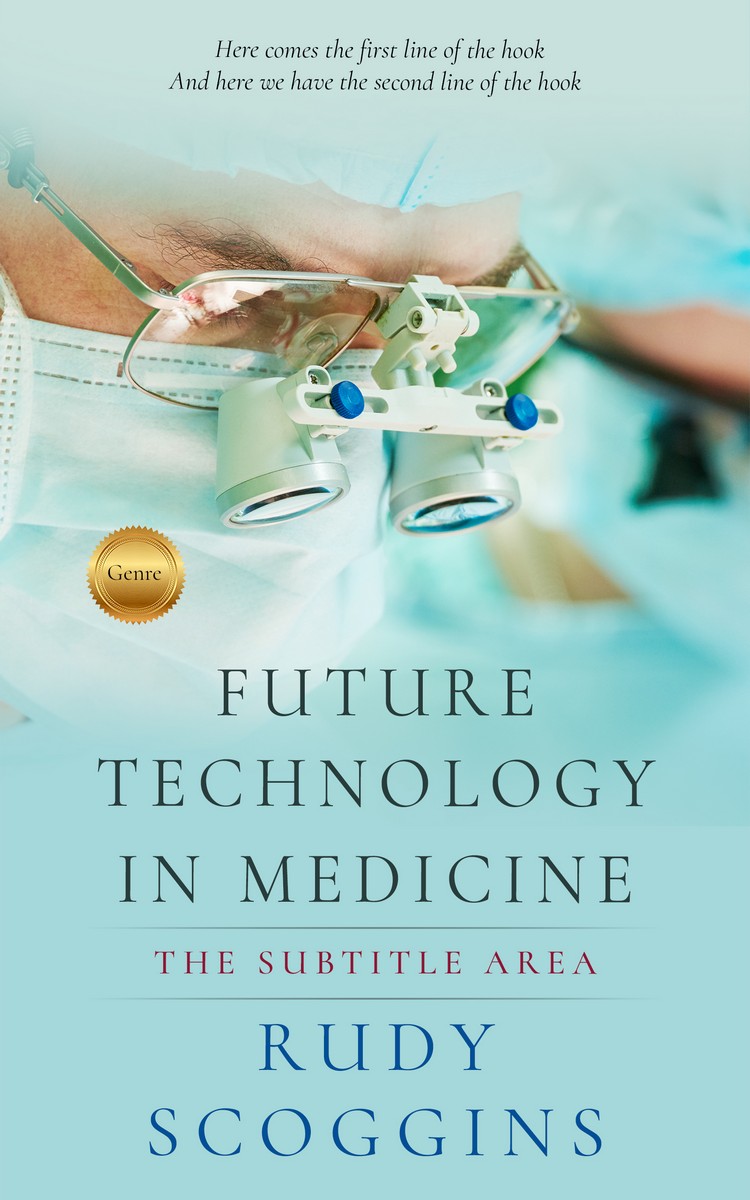 2D view of Premade Health & Mind & Body Book Cover - Sinbad