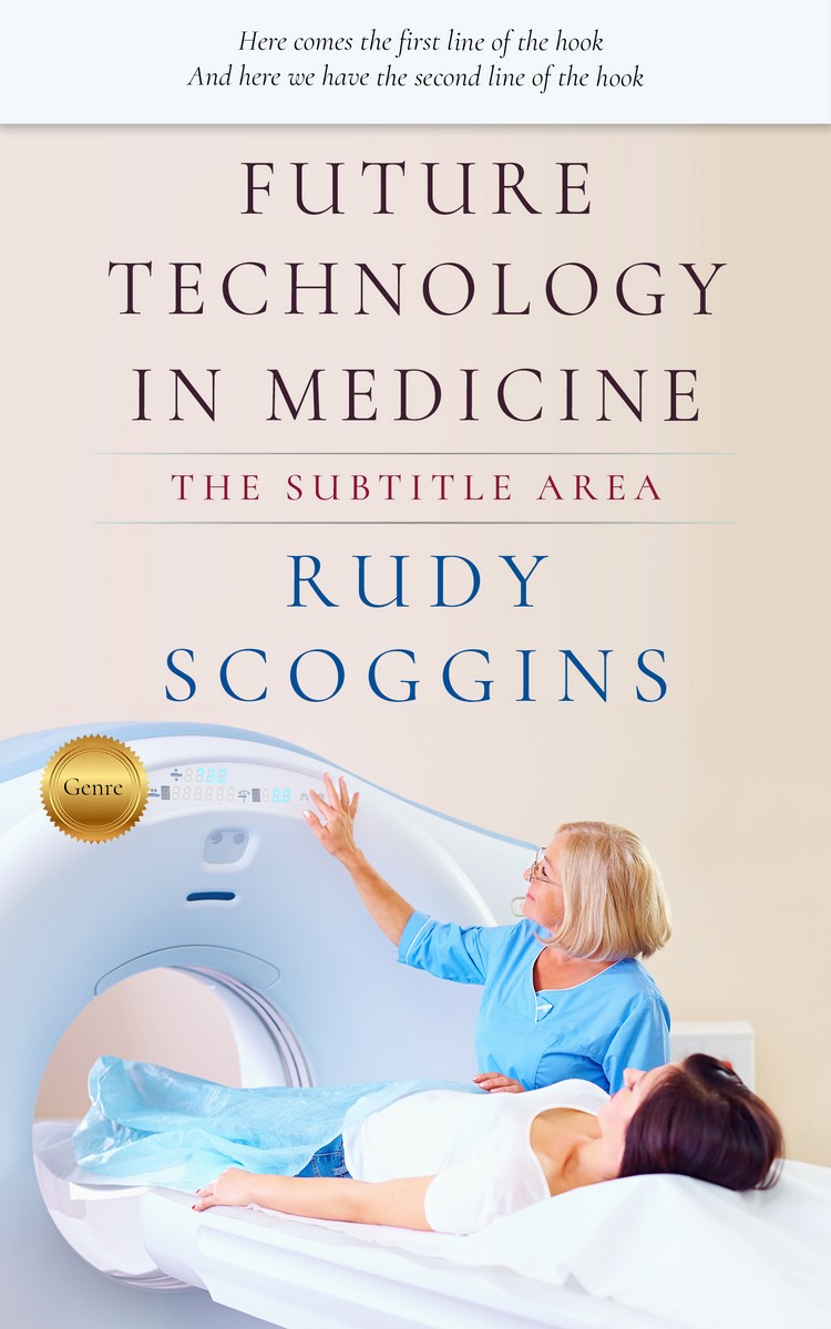 2D view of Premade Medical Book Cover - Ebb