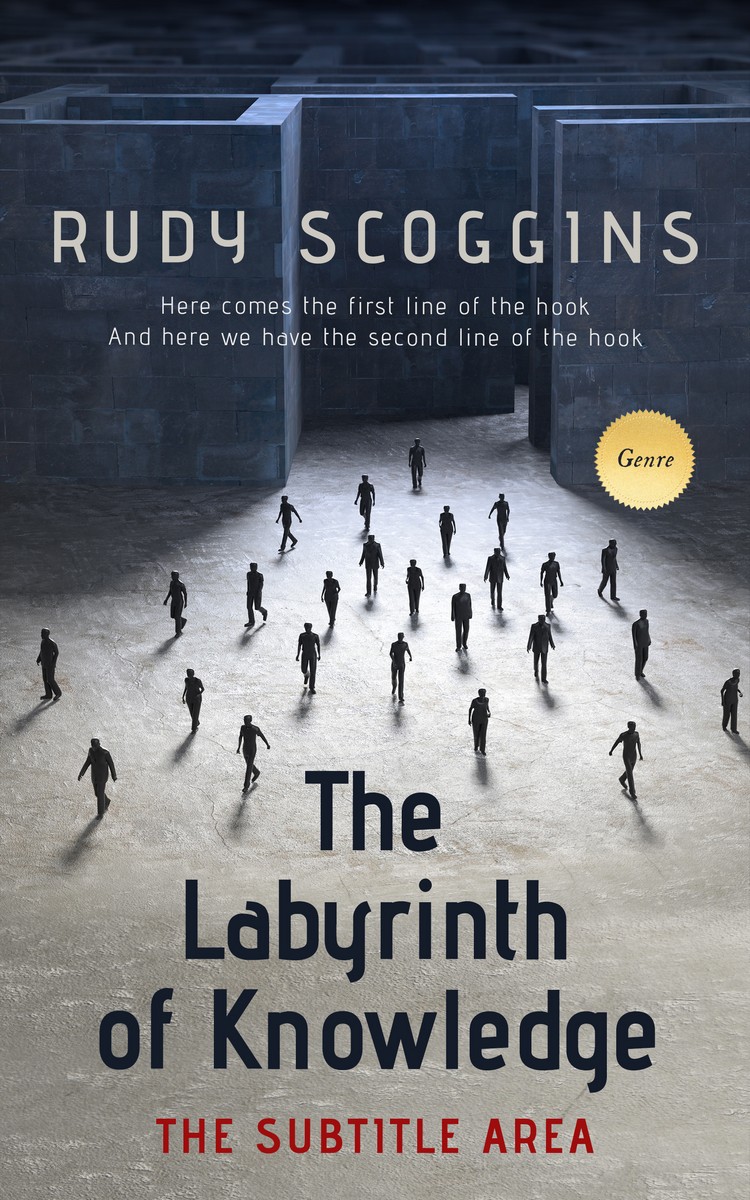 2D view of Premade Politics & Law & Society Book Cover - Gray Nickel