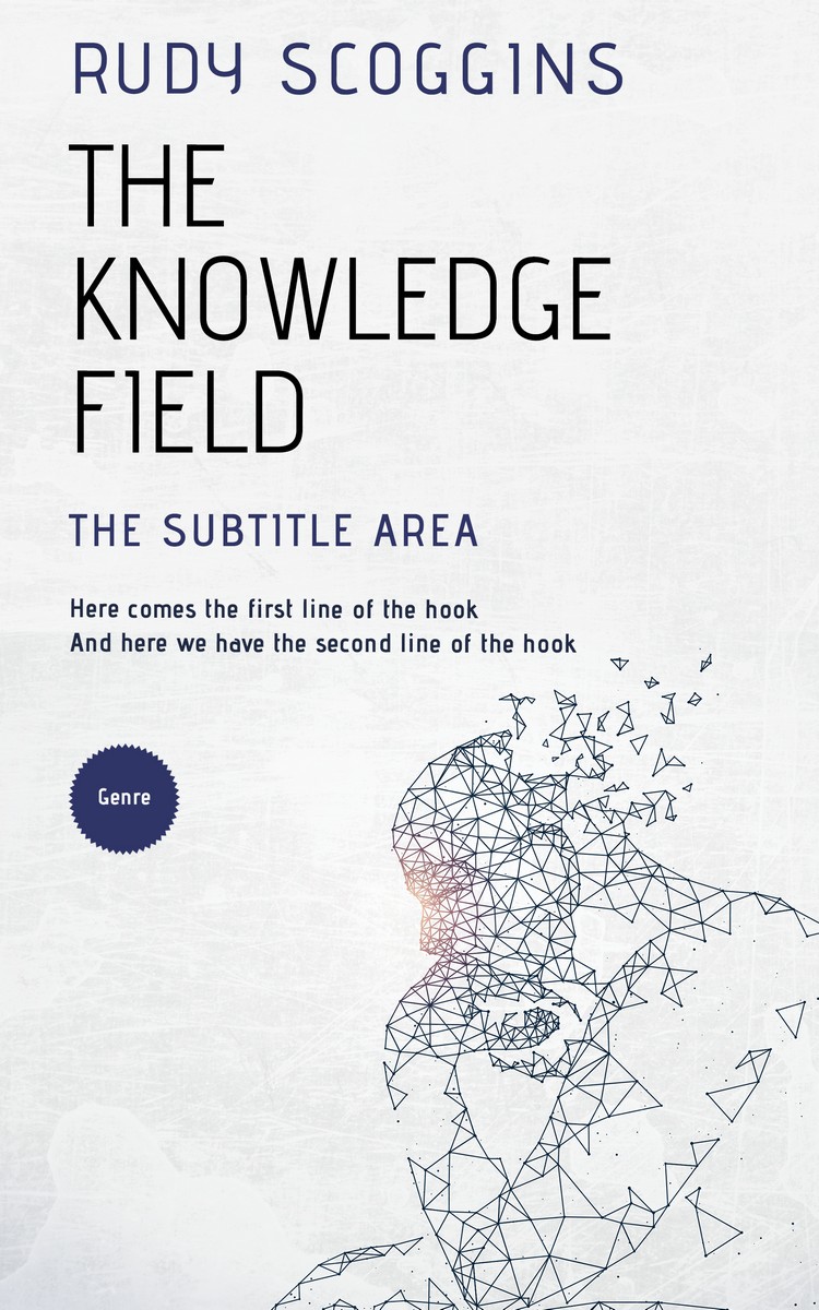 2D view of Premade Health & Mind & Body Book Cover - Seashell