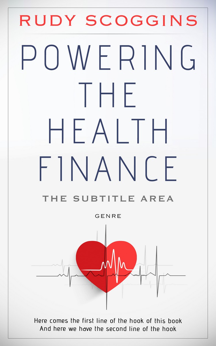 2D view of Premade Medical Book Cover - Black Haze