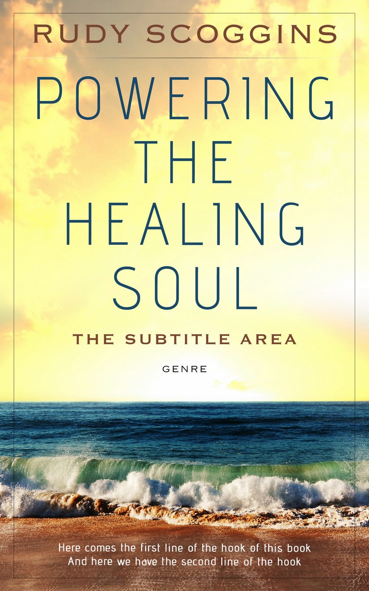 2D view of Premade Health & Mind & Body Book Cover - Limed Spruce