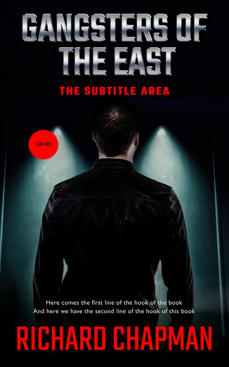 2D view of Premade Mystery & Thriller & Suspense Book Cover - Contessa