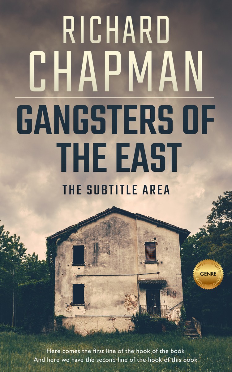 2D view of Premade Mystery & Thriller & Suspense Book Cover - Coral Reef