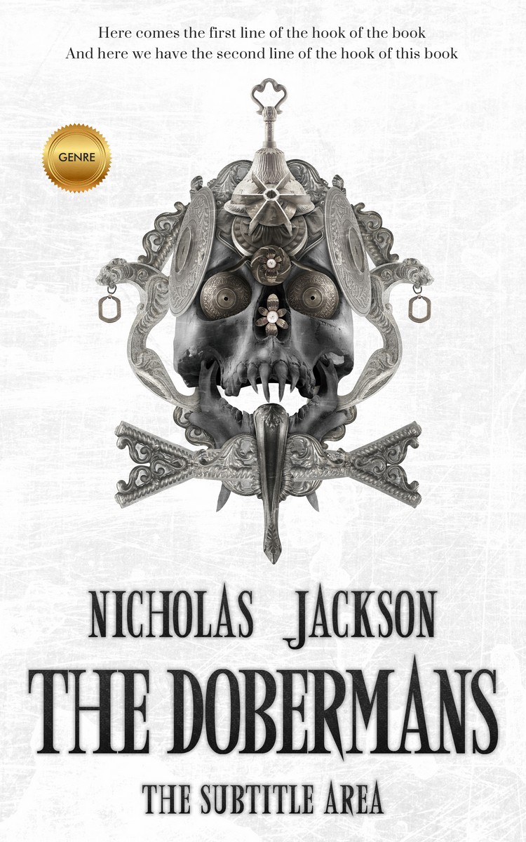 2D view of Premade Mystery & Thriller & Suspense Book Cover - Tuatara