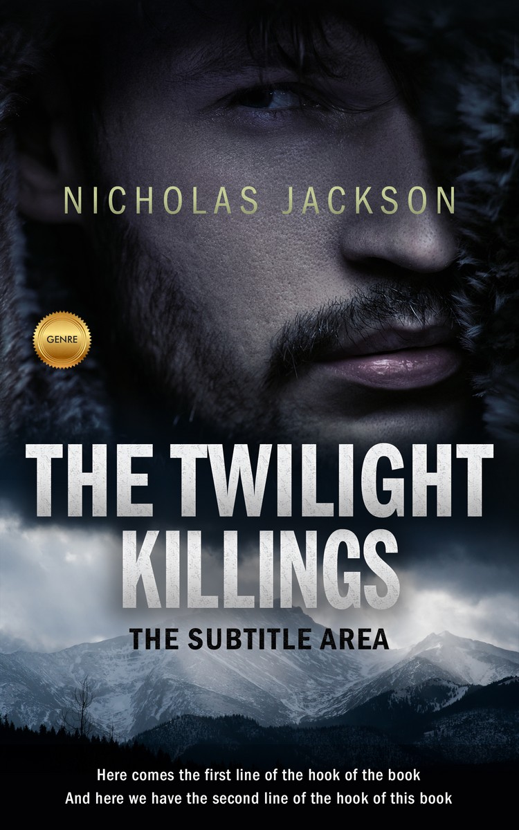 2D view of Premade Mystery & Thriller & Suspense Book Cover - Cinder