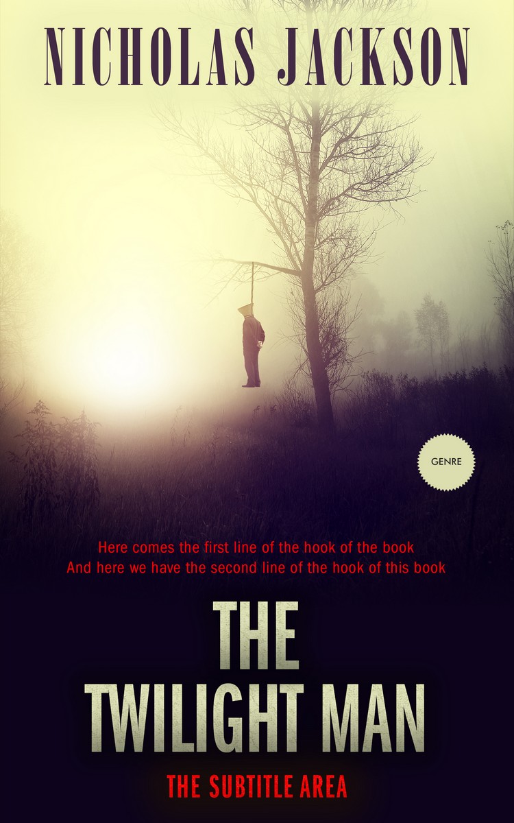 2D view of Premade Mystery & Thriller & Suspense Book Cover - Haiti