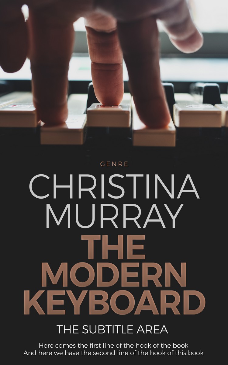 2D view of Premade Music Book Cover - Silk