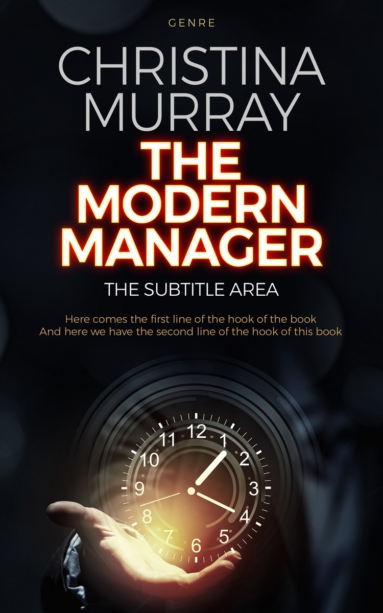 2D view of Premade Self-Improvement & Self-Help Book Cover - Woodsmoke