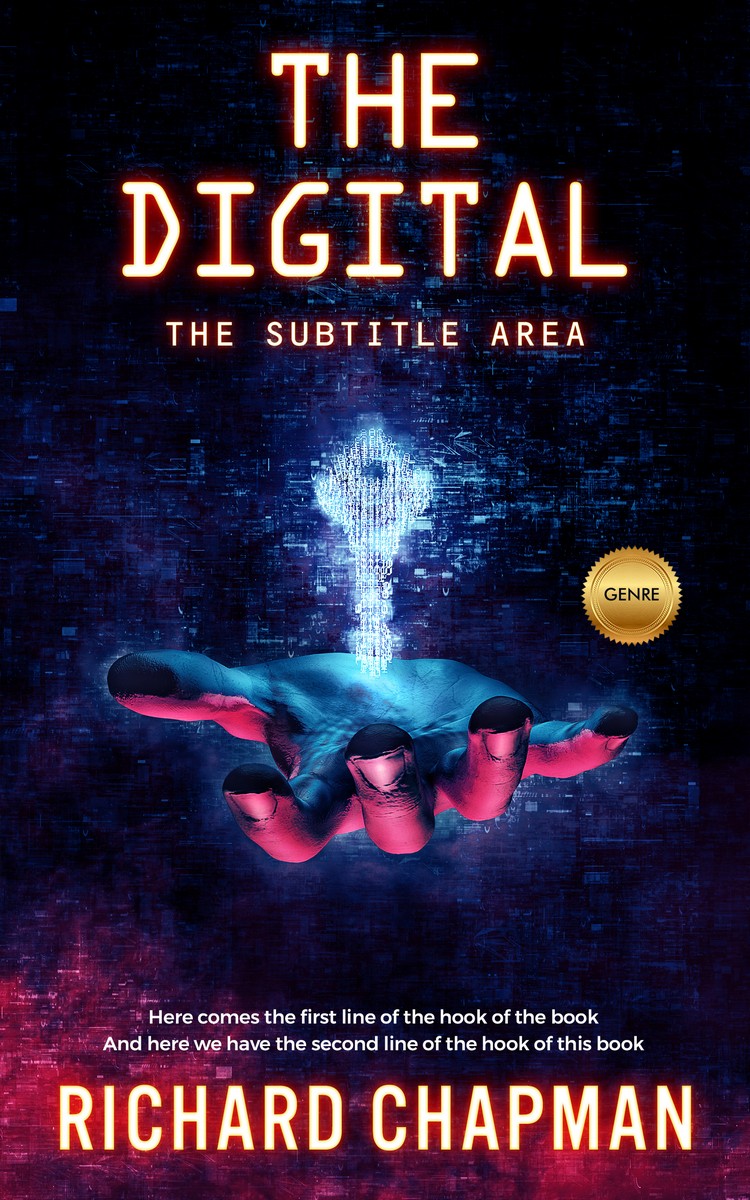 2D view of Premade Science Fiction Book Cover - Haiti