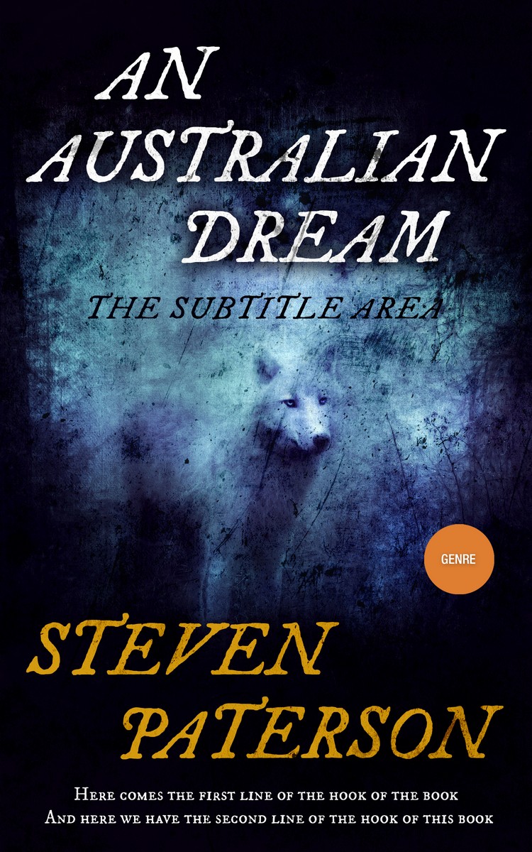 2D view of Premade Mystery & Thriller & Suspense Book Cover - Ebony