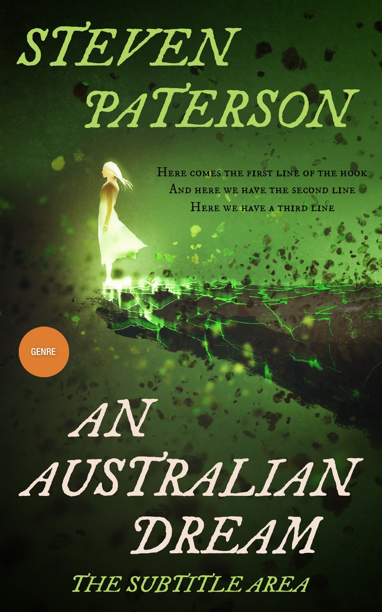 2D view of Premade Fantasy Book Cover - Mallard