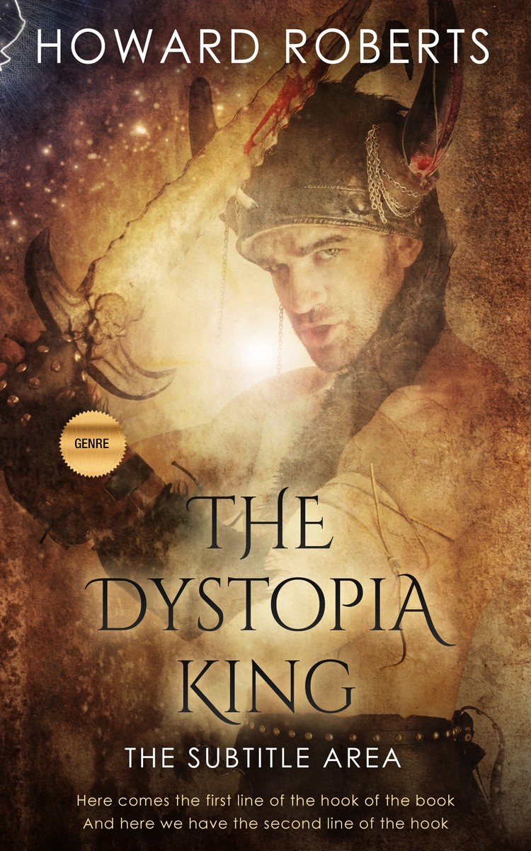 2D view of Premade Fantasy Book Cover - Potters Clay