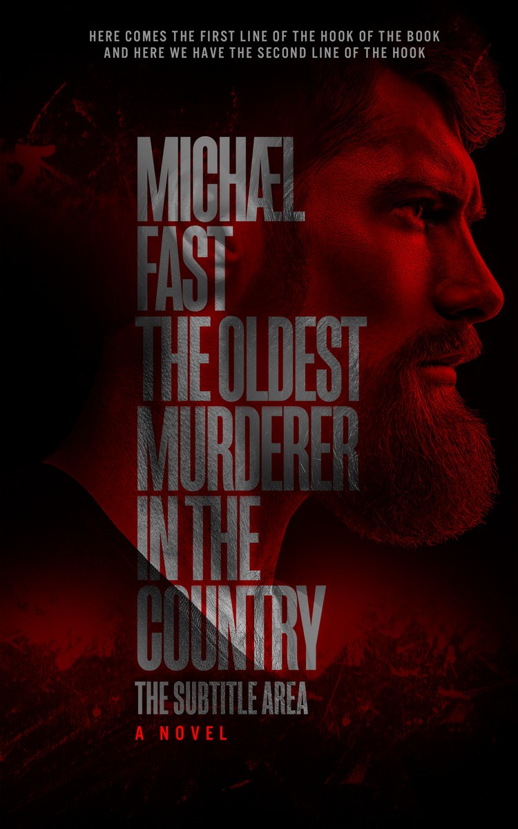 2D view of Premade Mystery & Thriller & Suspense Book Cover - Asphalt