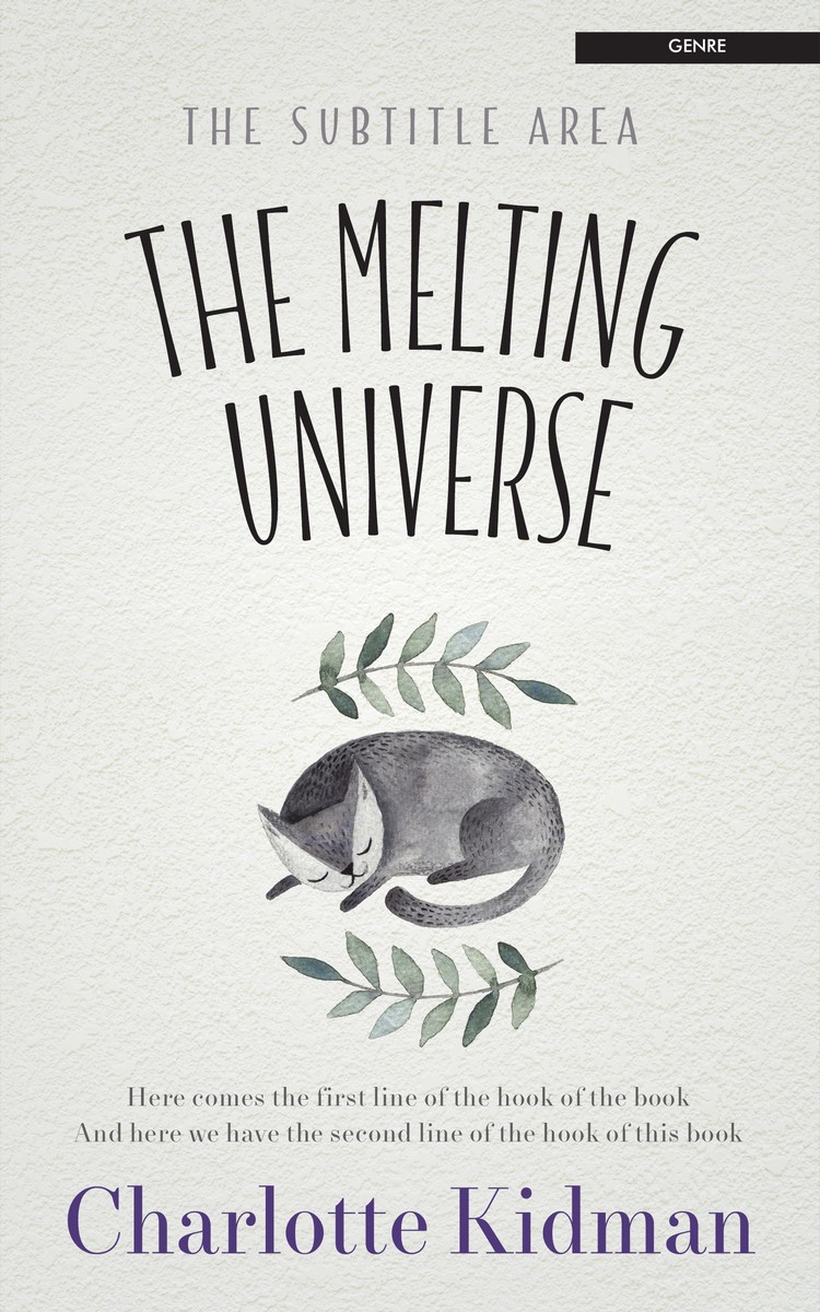 2D view of Premade Children's Book Cover - Cararra