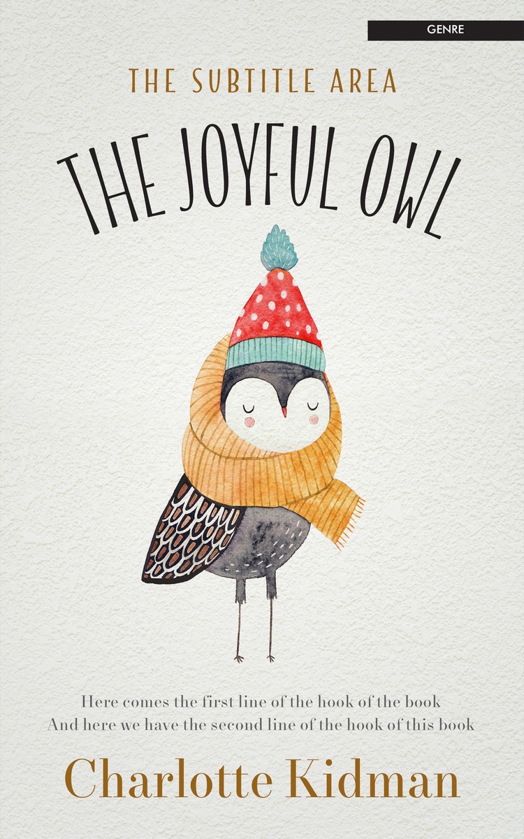 2D view of Premade Teen & Young Adult Book Cover - Cararra