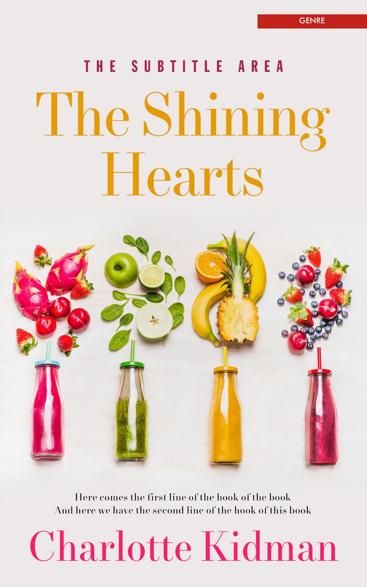 2D view of Premade Health & Dieting & Fitness Book Cover - Ebb