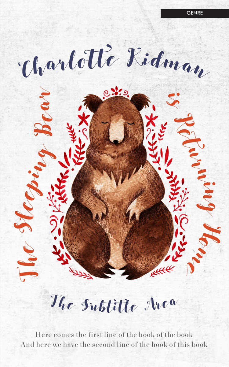 2D view of Premade Children's Book Cover - Ebb