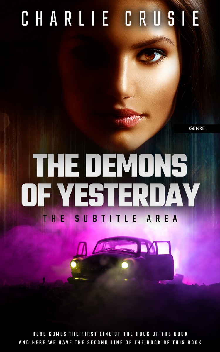 2D view of Gondola #2824 - Premade Action & Adventure Book Cover