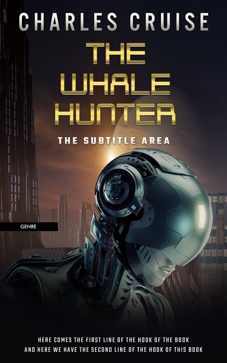 2D view of Premade Science Fiction Book Cover - Baltic Sea