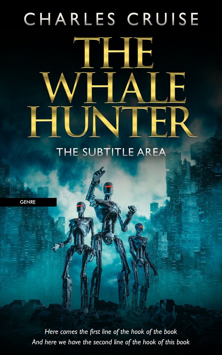 2D view of Premade Science Fiction Book Cover - Black Pearl