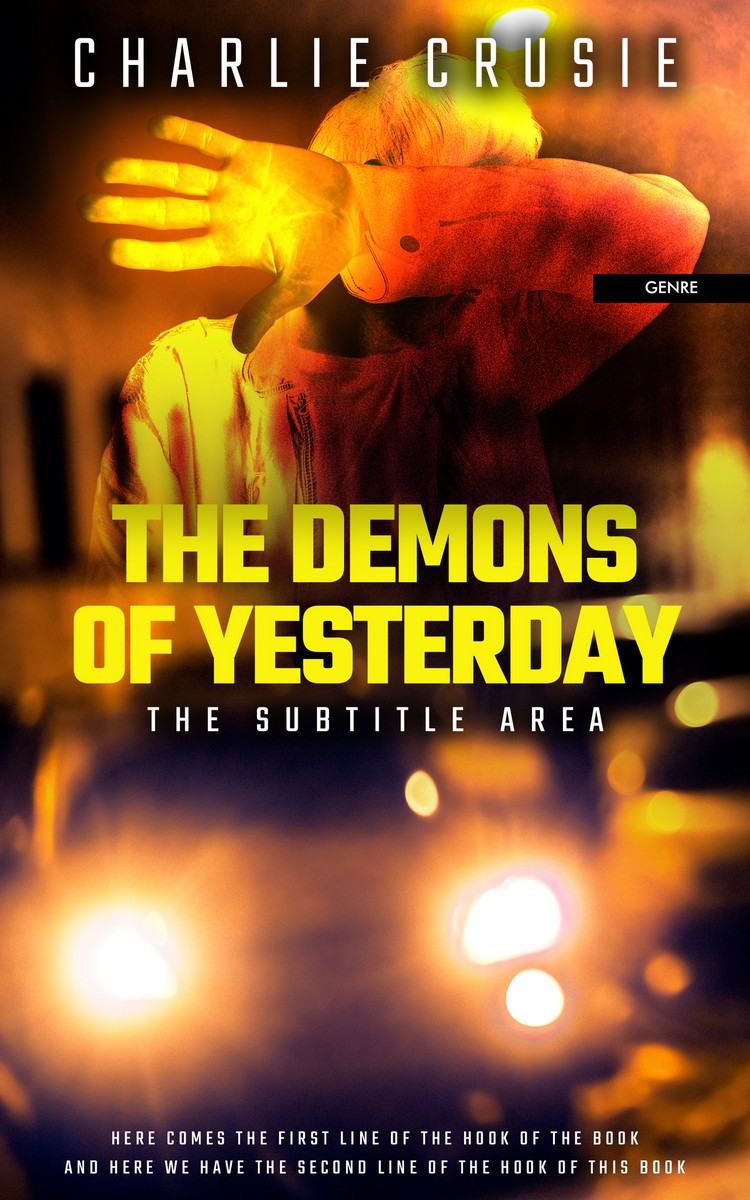 2D view of Premade Mystery & Thriller & Suspense Book Cover - Bull Shot