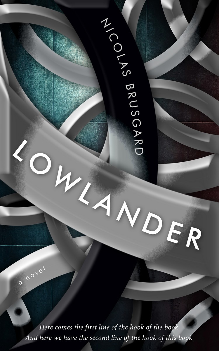 2D view of Premade Mystery & Thriller & Suspense Book Cover - Shark