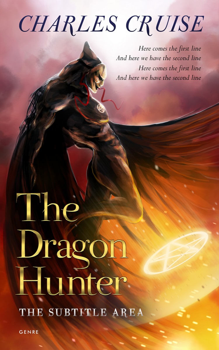 2D view of Premade Fantasy Book Cover - Mule Fawn