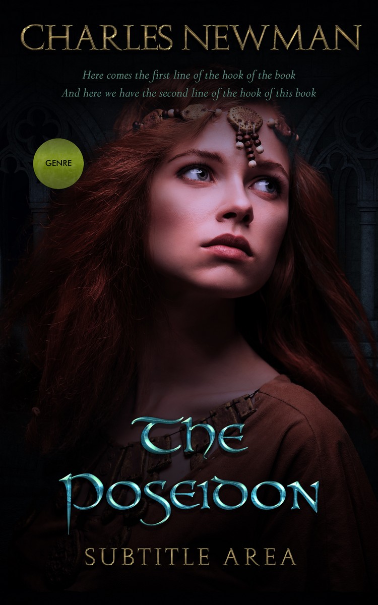 2D view of Premade Fantasy Book Cover - Gondola