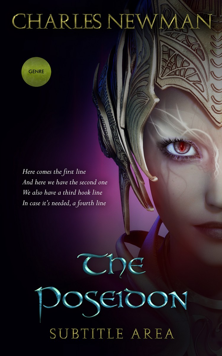 2D view of Premade Science Fiction Book Cover - Gondola