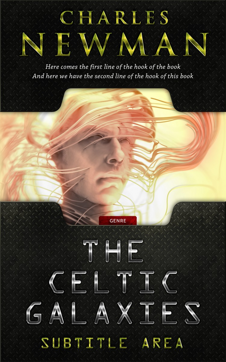 2D view of Premade Science Fiction Book Cover - Rangoon Green