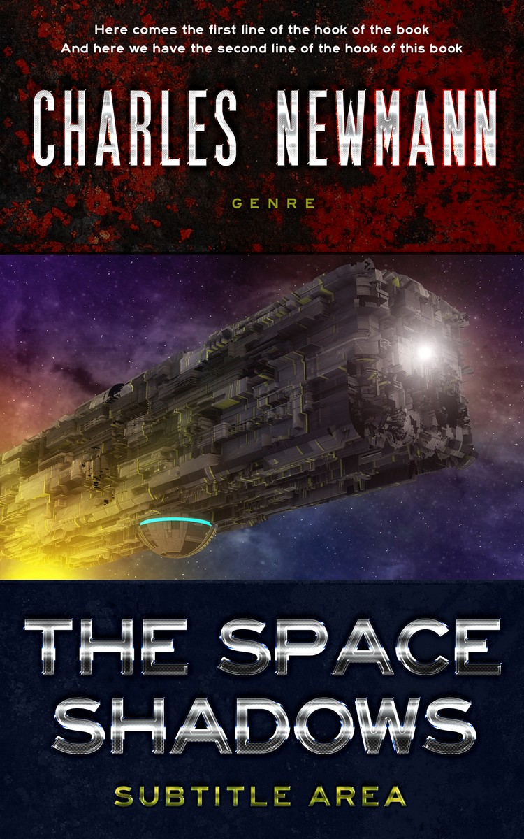 2D view of Premade Apocalyptica Book Cover - Thunder