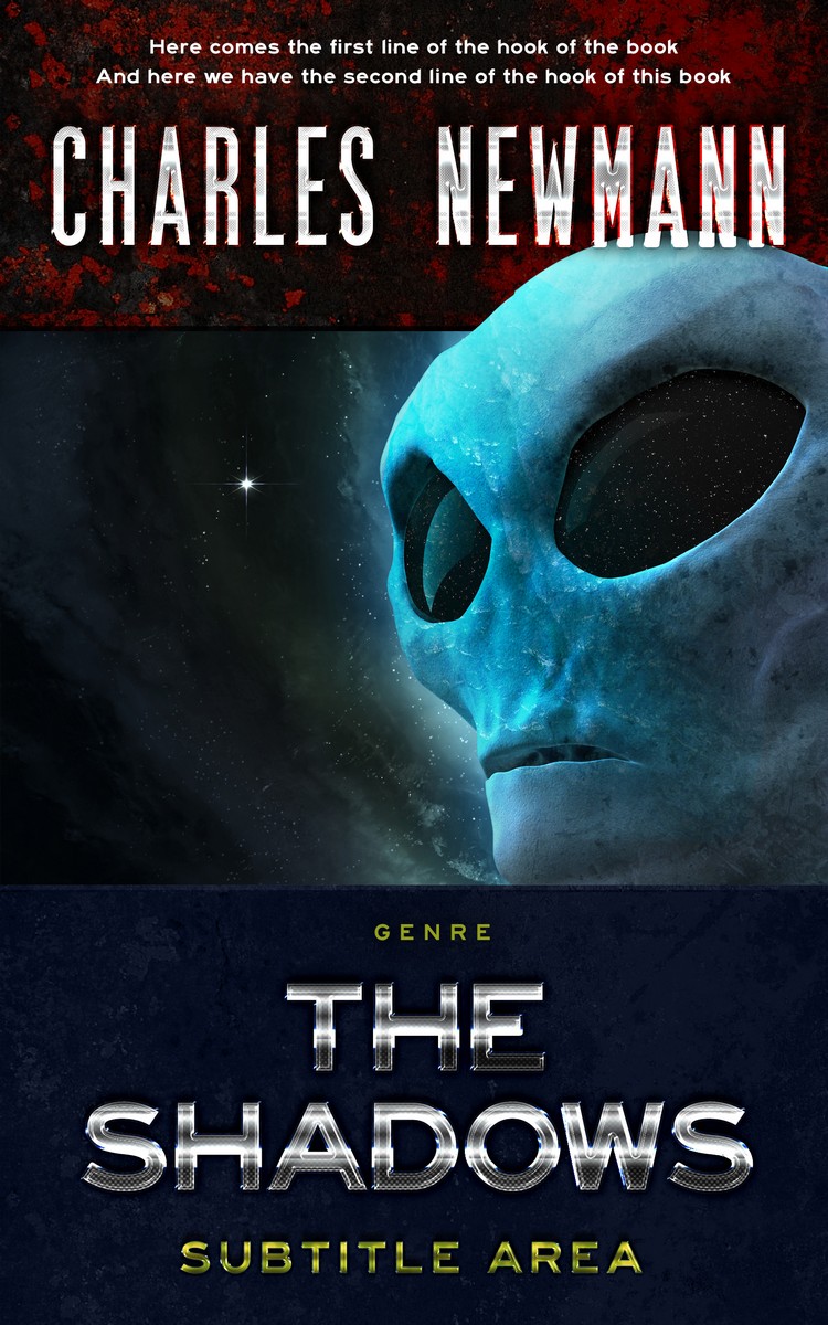 2D view of Premade Science Fiction Book Cover - Cinder