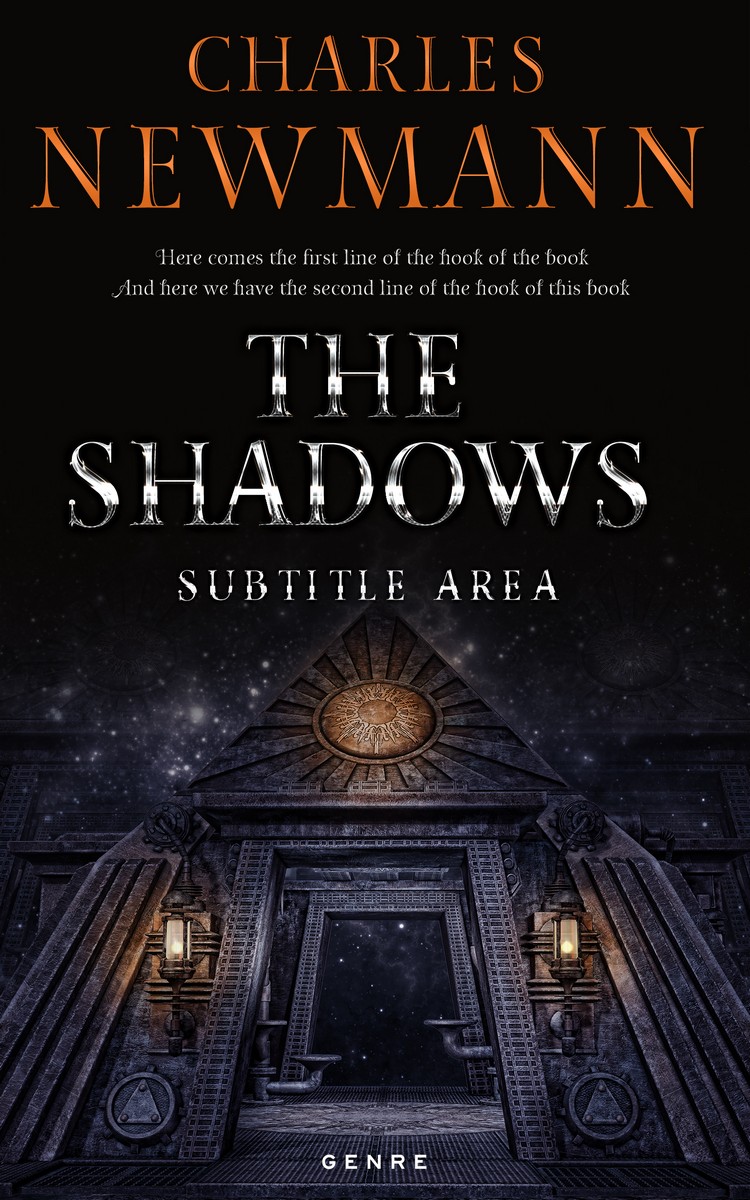 2D view of Premade Fantasy Book Cover - Woodsmoke