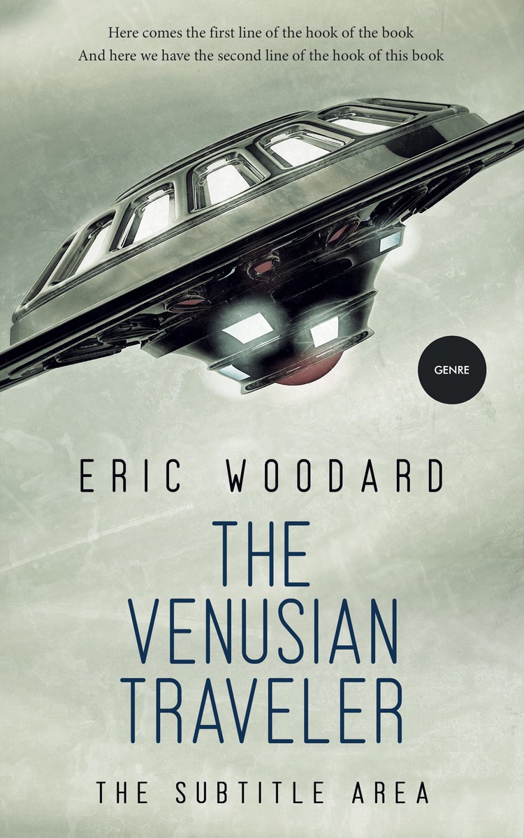 2D view of Premade Science Fiction Book Cover - Kangaroo