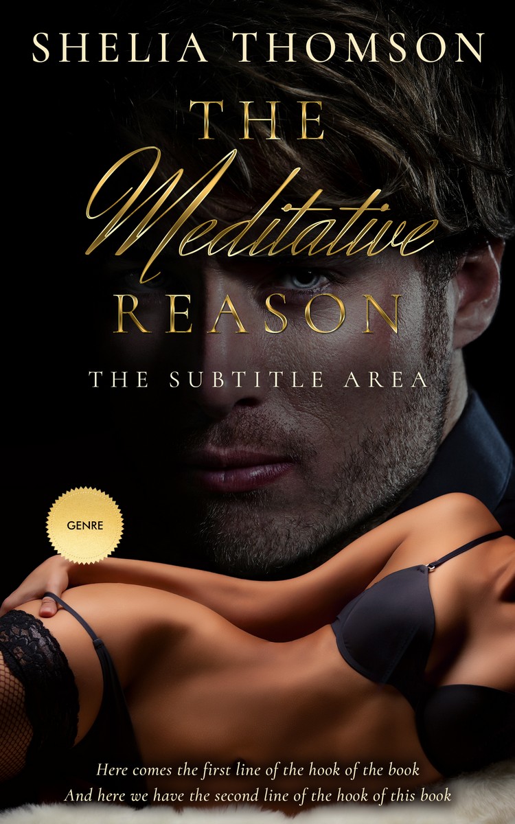 2D view of Premade Erotica Book Cover - Twine