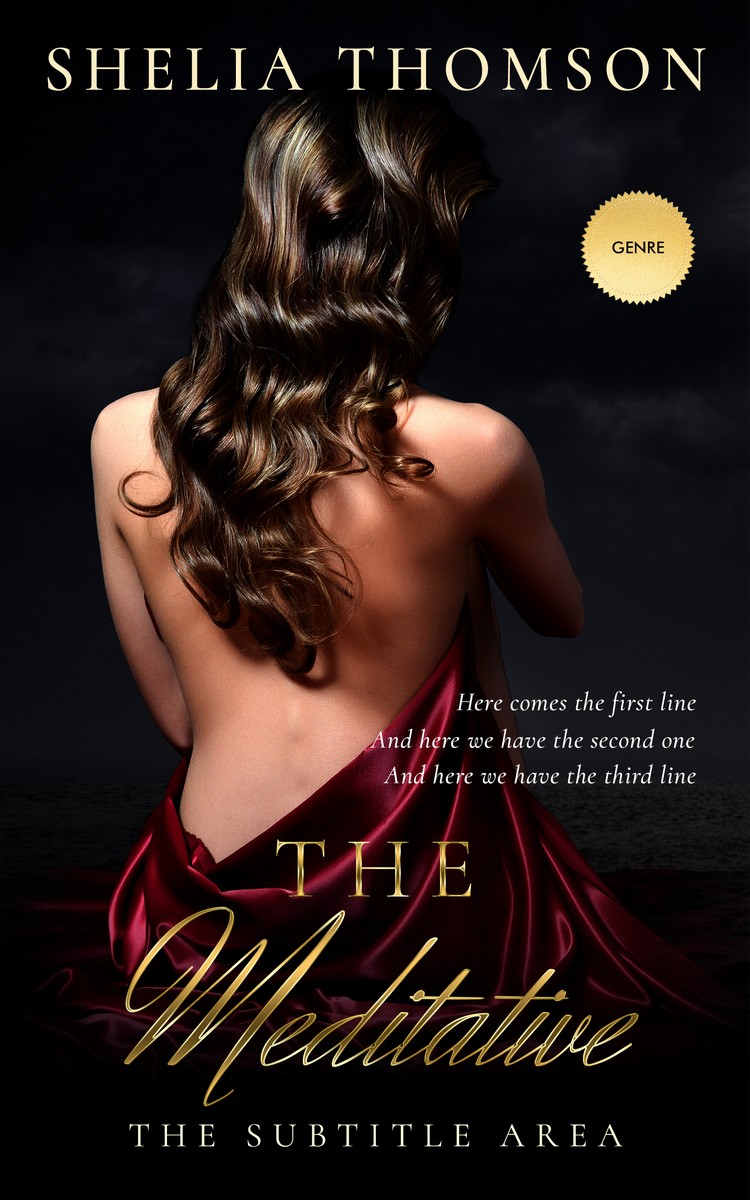 2D view of Premade Erotica Book Cover - Gondola