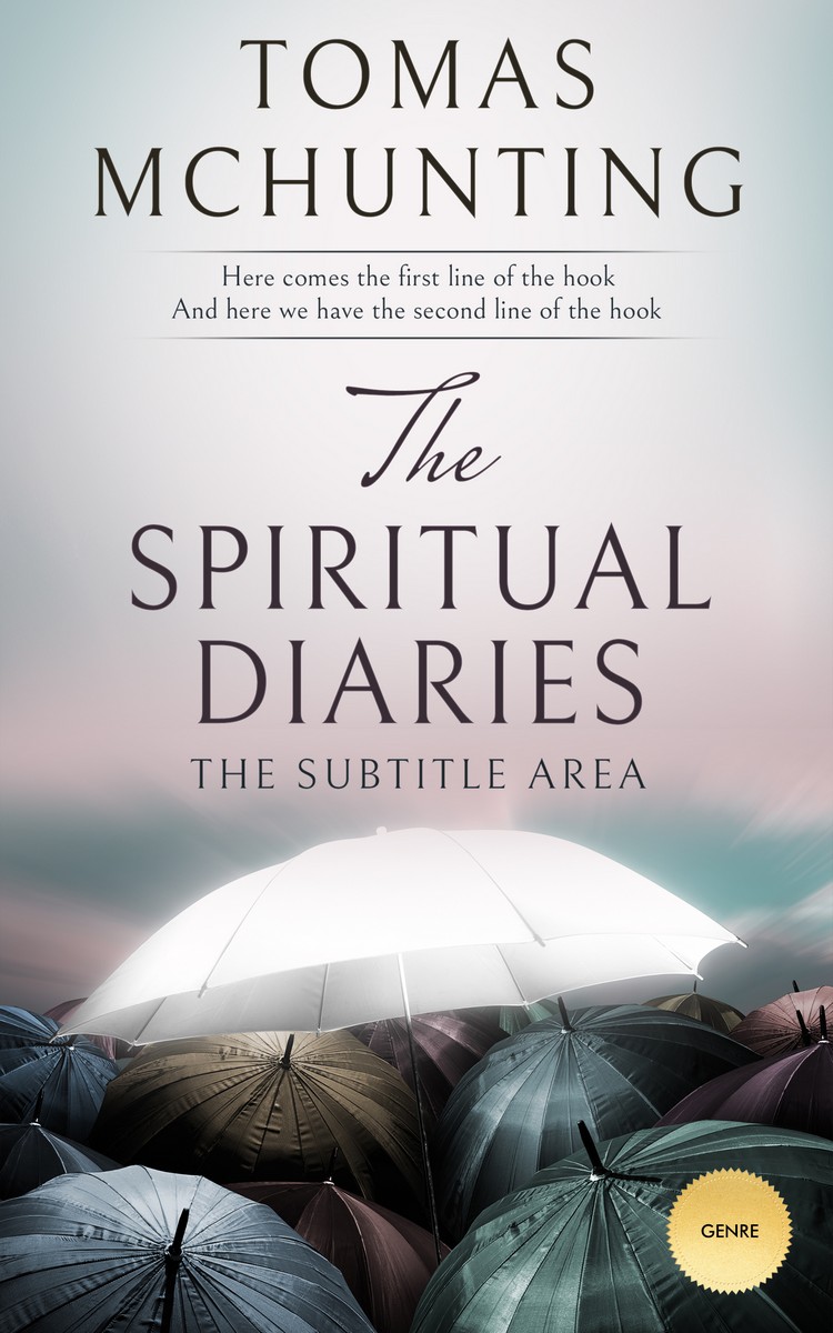 2D view of Premade Nature Book Cover - Alto