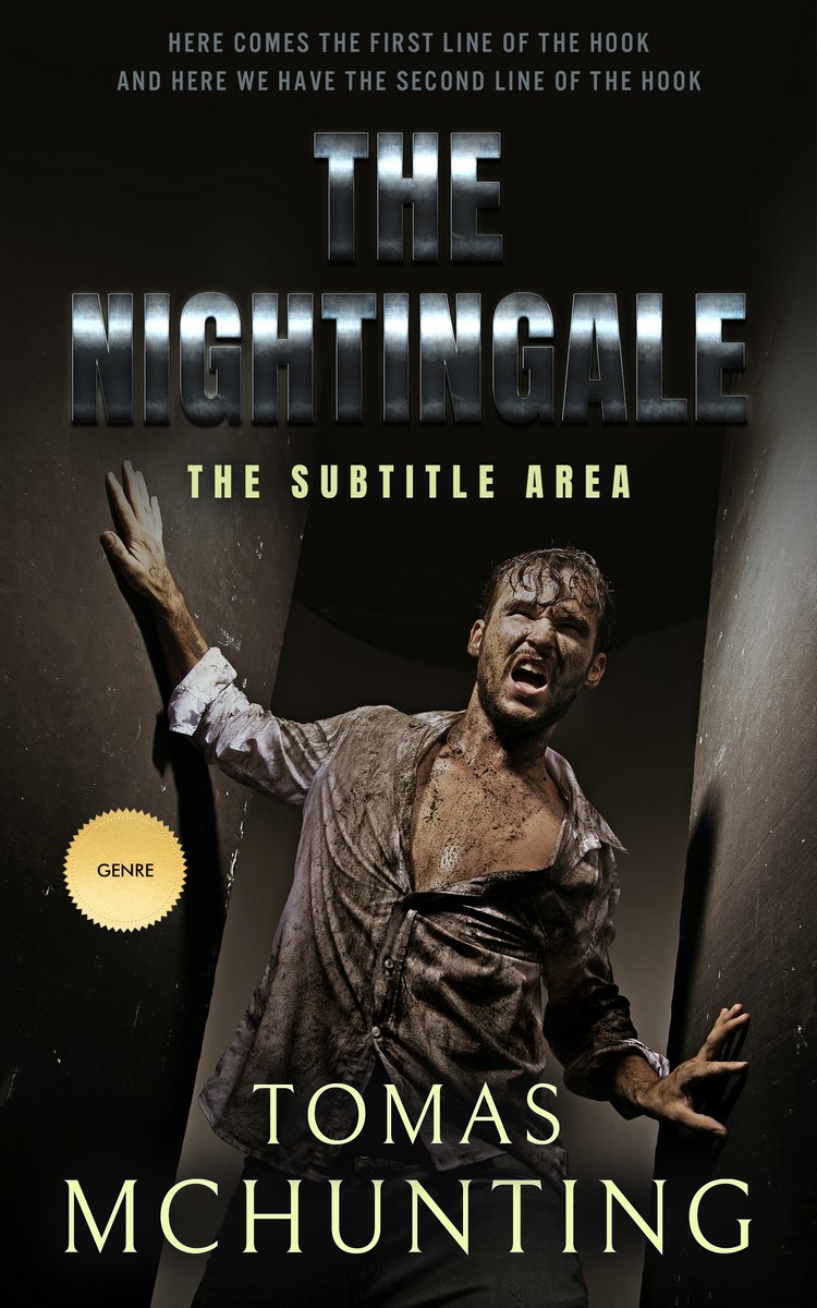 2D view of Premade Mystery & Thriller & Suspense Book Cover - Zeus