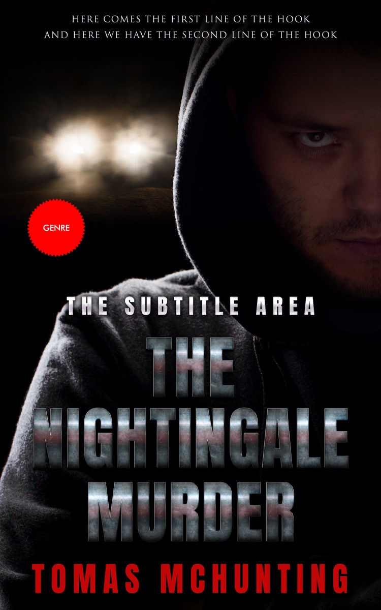 2D view of Premade Paranormal & Urban Book Cover - Old Rose