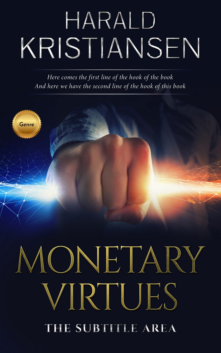 2D view of Premade Business Book Cover - Mirage