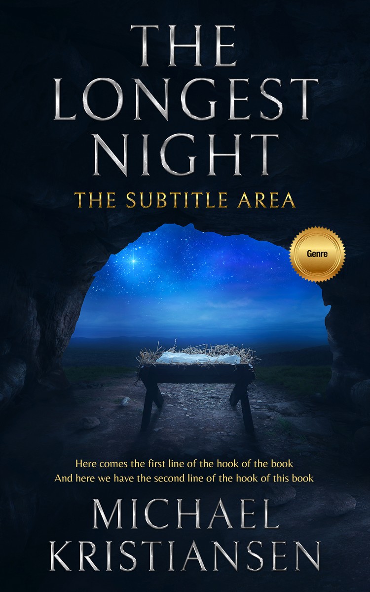 2D view of Premade Religion & Spirituality Book Cover - Firefly