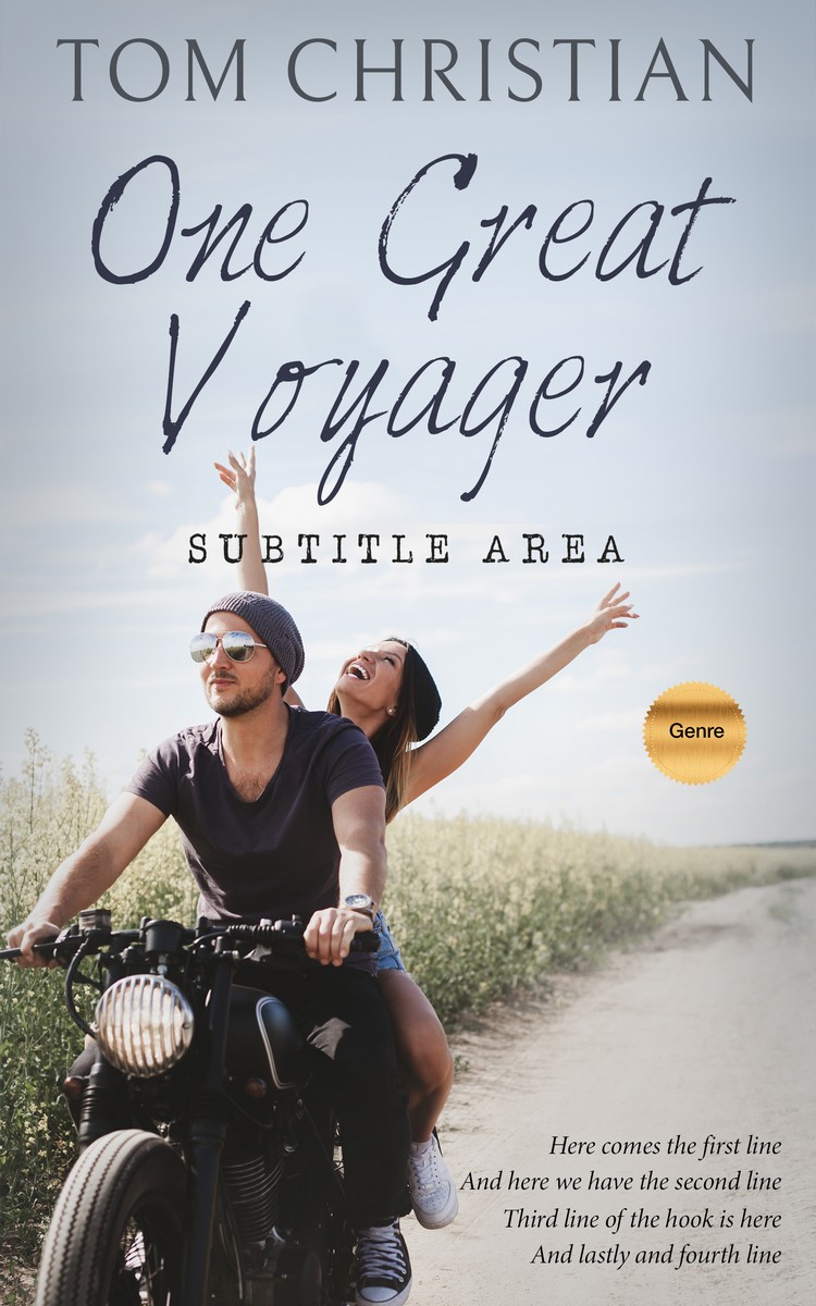 2D view of Premade Romance Book Cover - Iron