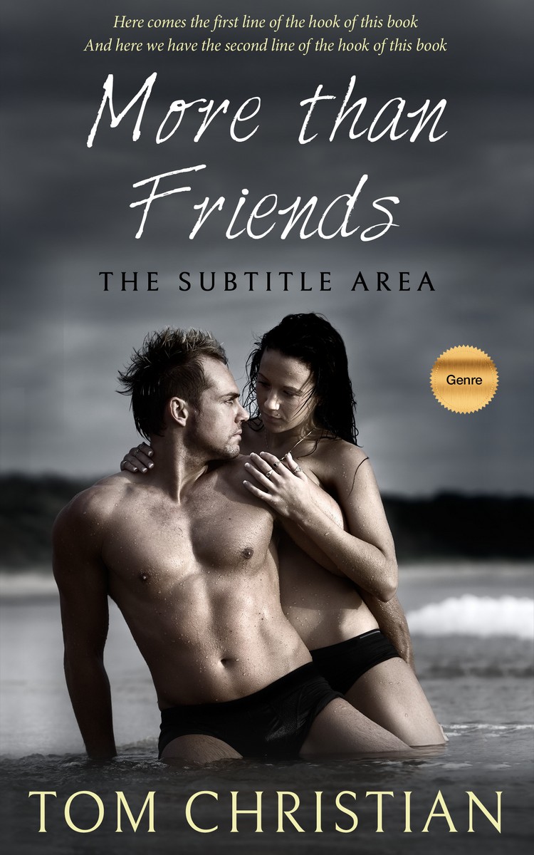 2D view of Premade Erotica Book Cover - Cape Cod
