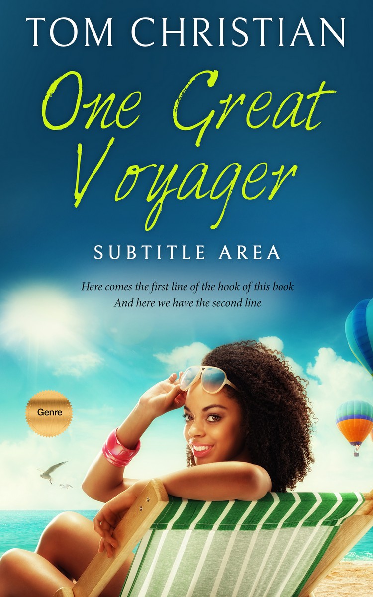 2D view of Premade Travel Book Cover - Yuma