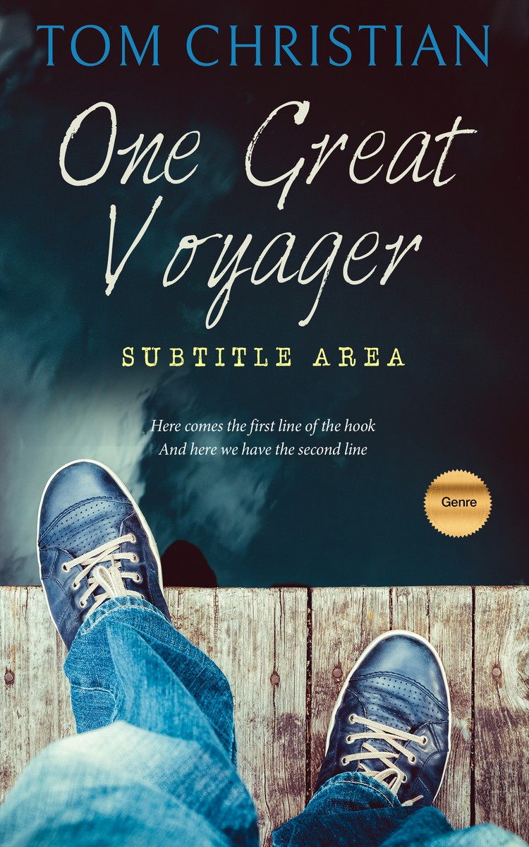 2D view of Premade Teen & Young Adult Book Cover - Ebony Clay