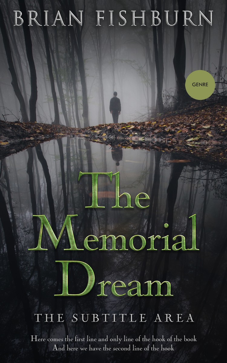 2D view of Premade Mystery & Thriller & Suspense Book Cover - Shark