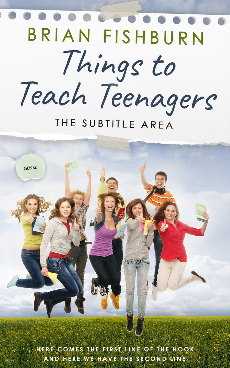 2D view of Premade Teen & Young Adult Book Cover - Woodland