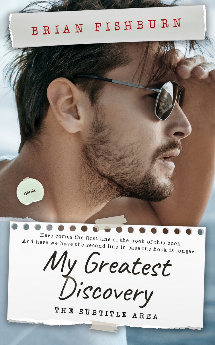 2D view of Premade Teen & Young Adult Book Cover - Timberwolf